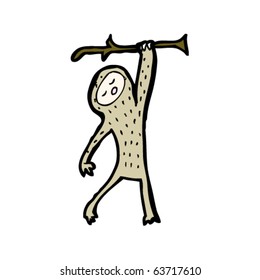 sloth cartoon