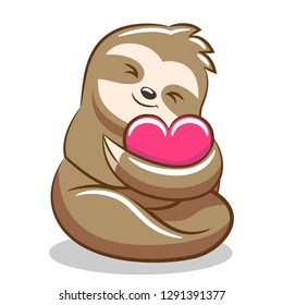 sloth clipart design