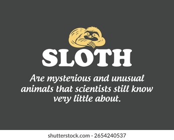 Sloth cute and comfy graphic tee for slow living enthusiasts