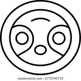 Sloth Icon Vector Element line icon design vector icons