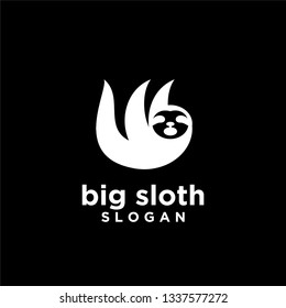 sloth logo icon designs vector illustration symbol template