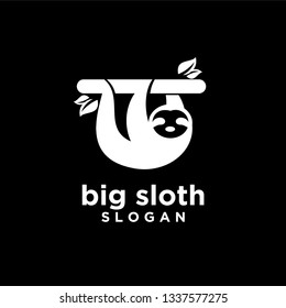 sloth logo icon designs vector illustration symbol template