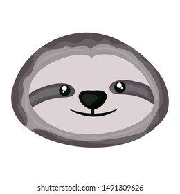 sloth nature desing vector illustration