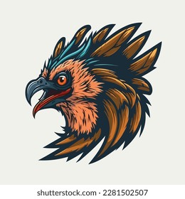 Sloth or wild animal roaring muzzle for sport team mascot. Vector isolated flat icon of wildcat Sloth predator symbol for blazon, badge or hunting nature adventure club. 