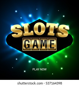 Slots Game casino banner element