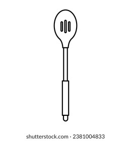 Slotted Spoon Icon For Logo And More