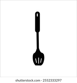 slotted spoon, kitchen tool for scooping vegetables