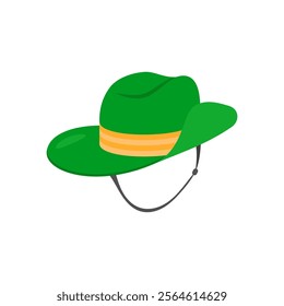 Slouch Hat Australian Symbol Vector Illustration