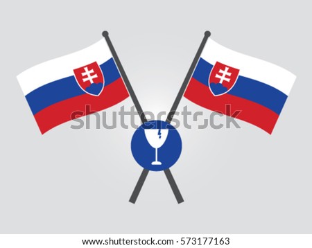 Slovakia Emblem Fragile