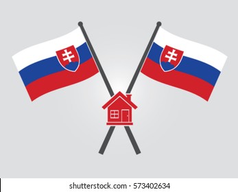 Slovakia Emblem Home Residence