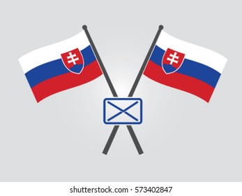 Slovakia Emblem Mail Digital