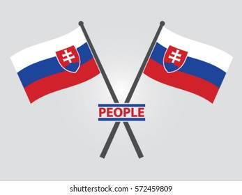 Slovakia Emblem People