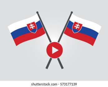 Slovakia Emblem Video Stream