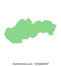 Slovakia Europe map