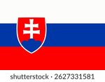 Slovakia flag. Flag of Slovakia