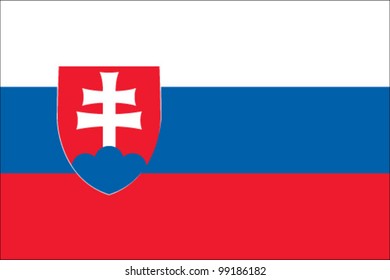 Slovakia Flag