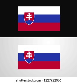 Slovakia Flag banner design