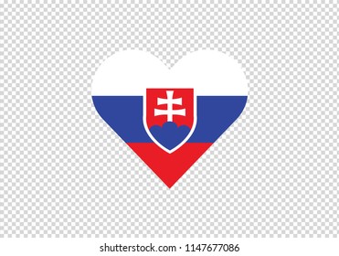 Slovakia love heart shape romantic symbol