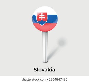 Icono del marcador de posición de la bandera nacional de Eslovaquia