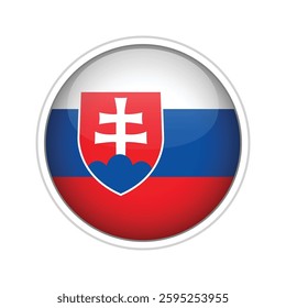 Slovakia national flag Official state symbol of country.