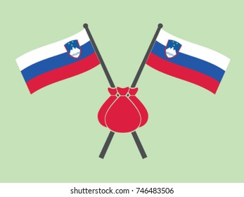 Slovenia Emblem Wealth