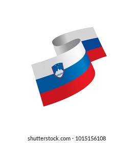 Slovenia flag, vector illustration