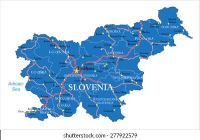 Slovenia Map