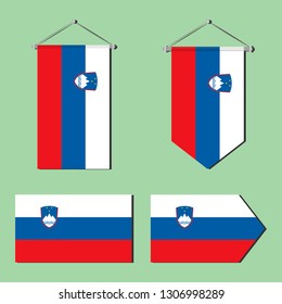 Slovenia national flag 