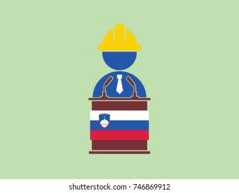 Slovenia Podium Builder Speech