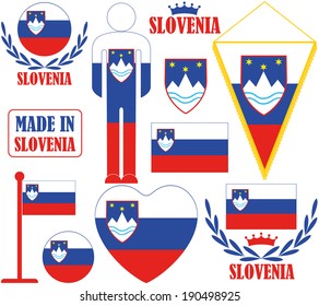 Slovenia. Vector Illustration. Logo
