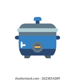 Um ícone de fogão lento projetado para refeições de conforto, perfeito para pratos saudáveis e deliciosos.