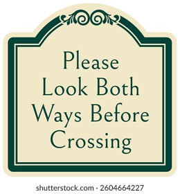 Slow down, pedestrian crossing sign