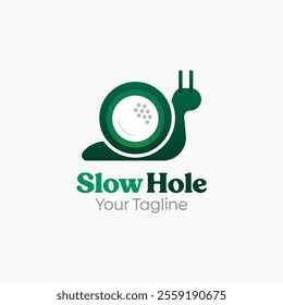 Slow Hole Logo Design Template. Good for Business, Agency, Community and Organization.