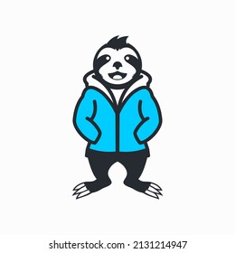 Slow Loris Logo Design Elegant