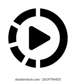 Slow Motion Icon Element For Design