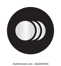 Slow motion icon vector design. Camera interface icon. Eps 10 vector illustration.