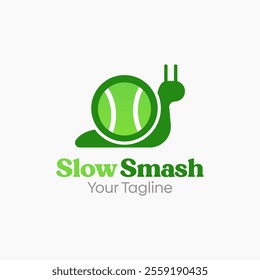 Slow Smash Logo Design Template. Good for Business, Agency, Community and Organization.