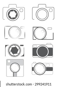 SLR Camera Logo Icon
