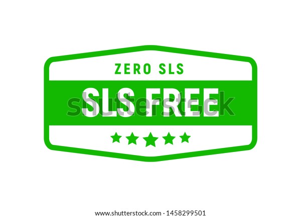 Sls Free Icon Symbol Sulfate Sles Stock Vector (Royalty Free ...