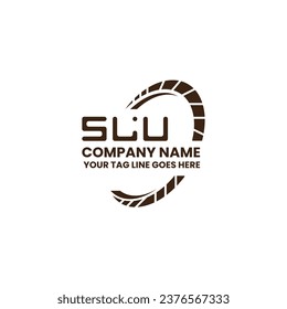 SLU letter logo vector design, SLU simple and modern logo. SLU luxurious alphabet design  