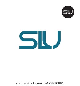 SLU Logo Letter Monogram Design