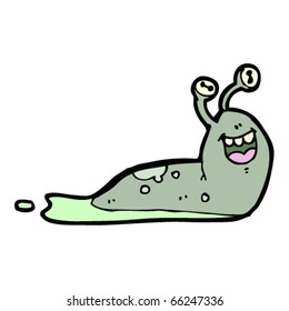 Funny Cartoon Slug Stock Vector (Royalty Free) 118815982 | Shutterstock