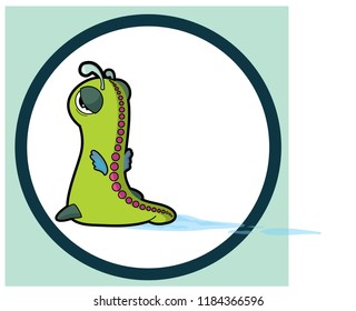 Slug monster sad