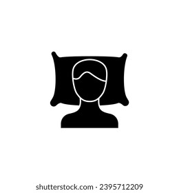 slumber concept line icon. Simple element illustration. slumber concept outline symbol design.