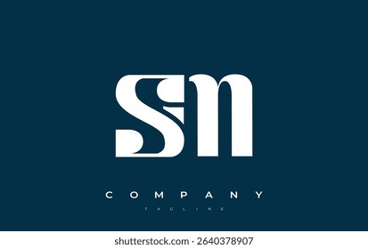 SM Abstract Geometric Logo Design. Modern and elegant logo design with simplistic typography elements, showcasing branding excellence.