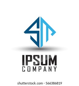 SM Letter Logo