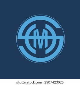 SM Logo , Icon Used For Your Company