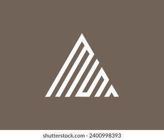 Plantilla de diseño inicial del logotipo de la carta SM MS. Letra inicial SM o MS. Plantilla de diseño del logotipo del monograma.   Concepto de logotipo minimalista para empresas y empresas.