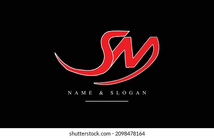 SM, MS, S, M letras abstractas monograma logotipo