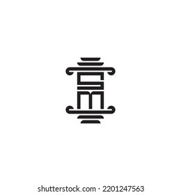 SM pillar concept in high quality professional design that will print well across any print media